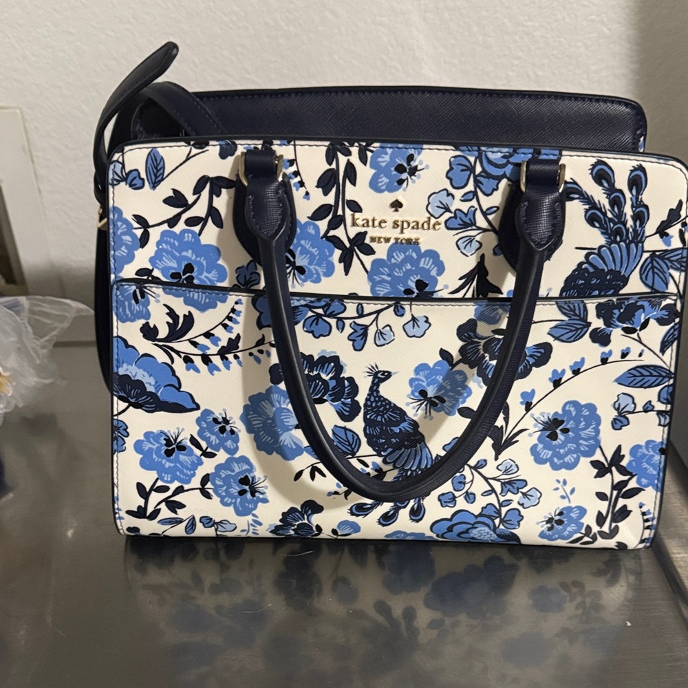 Kate Spade Peacock top handle bag